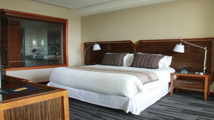 Hotel Dreams Valdivia Zimmer foto A bedroom at the hotel